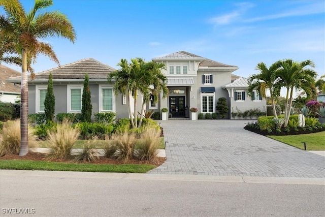 view of front of house featuring french doors