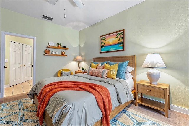 2320 Palo Duro Blvd, North Fort Myers, FL 33917 - bedroom featuring a ceiling fan and baseboards