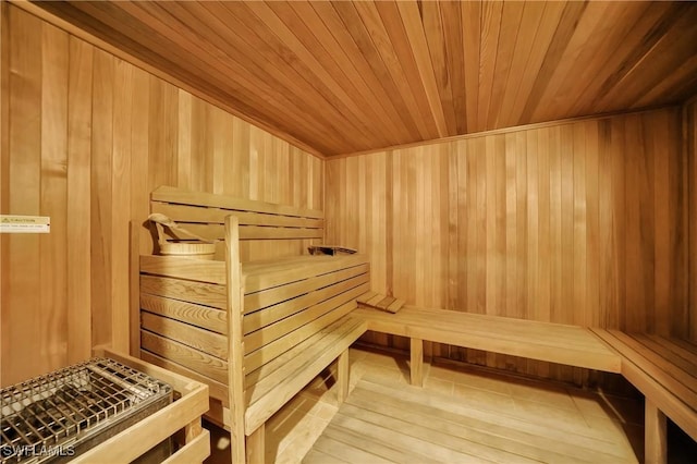 view of sauna / steam room