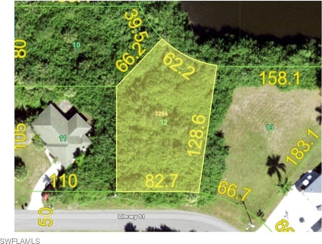 4088 Library St, Port Charlotte FL, 33948 land for sale