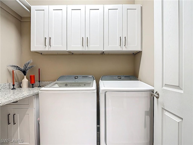 20462 Misty Woods Ct, Estero, FL 33928 - laundry room with separate washer and dryer and cabinet space