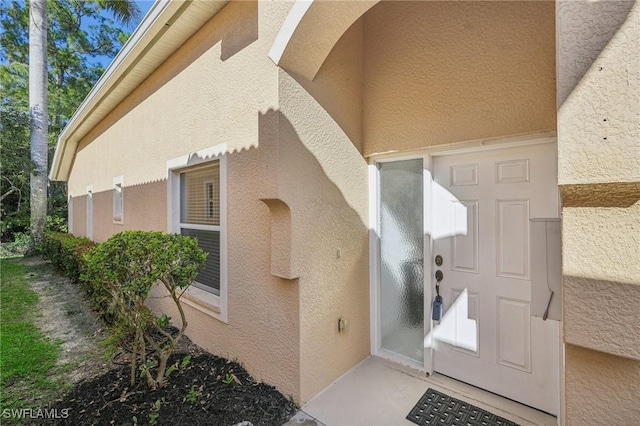 view of entrance to property