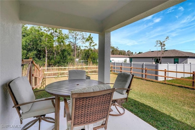 view of patio / terrace