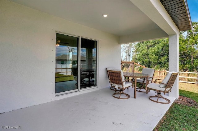 view of patio / terrace