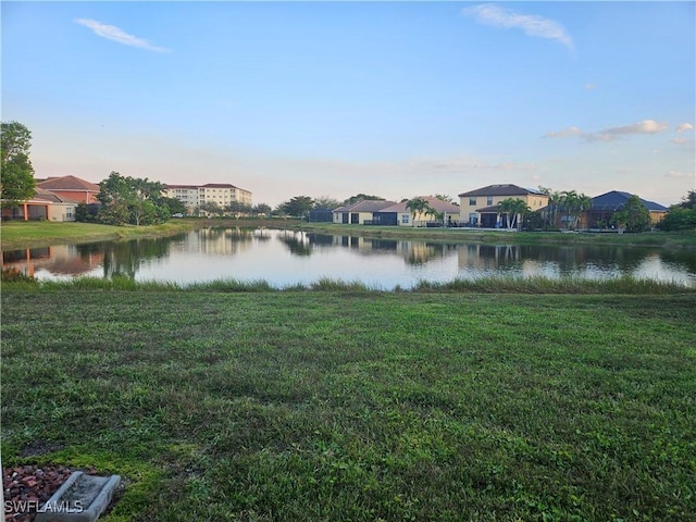 property view of water