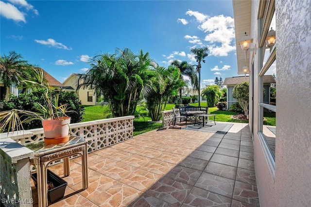 view of patio / terrace