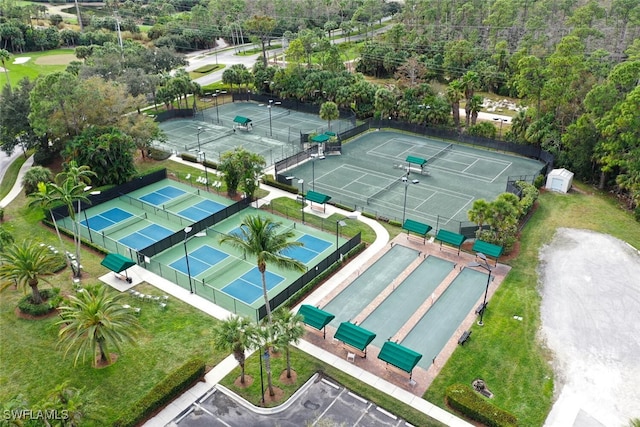 aerial view