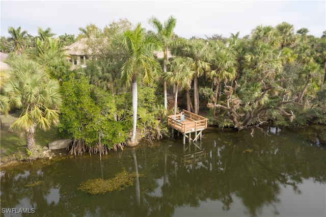 12261 Hammock Creek Way, Fort Myers, FL 33905 - dock featuring a water view
