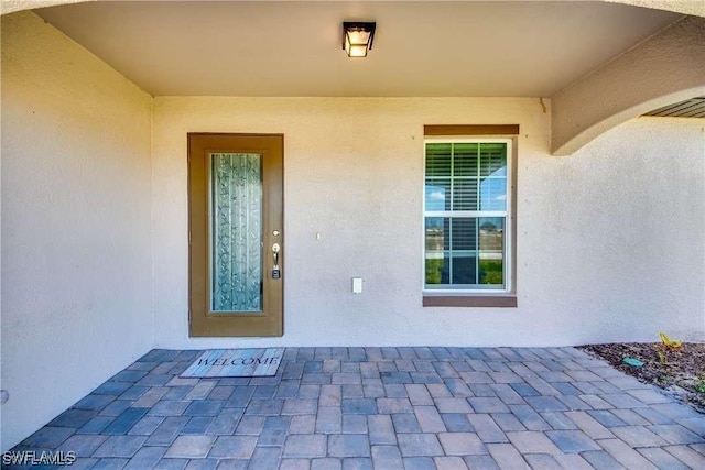 view of entrance to property