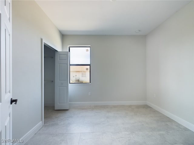 view of unfurnished room