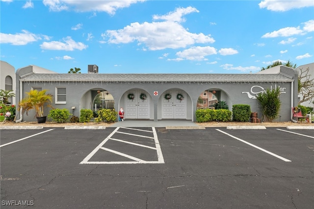 view of car parking