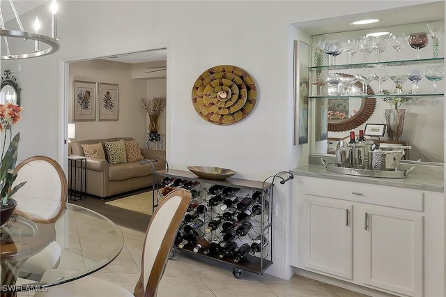 10296 Heritage Bay Blvd Unit 3124, Naples, FL 34120 - dining room featuring light tile patterned floors