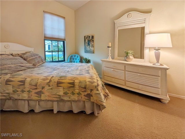 bedroom featuring carpet floors