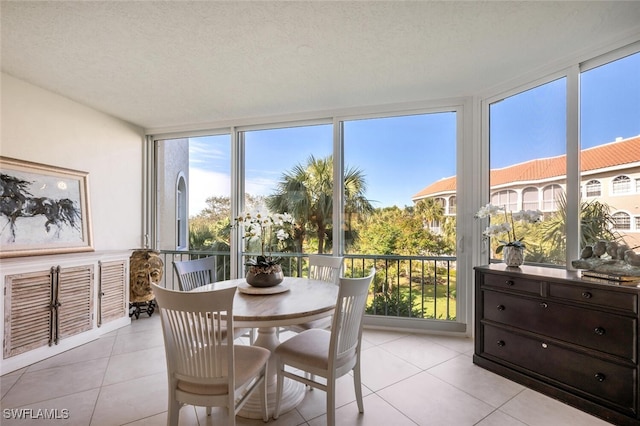 sunroom / solarium with a wealth of natural light