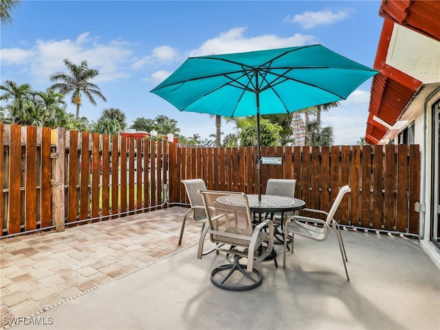 view of patio / terrace