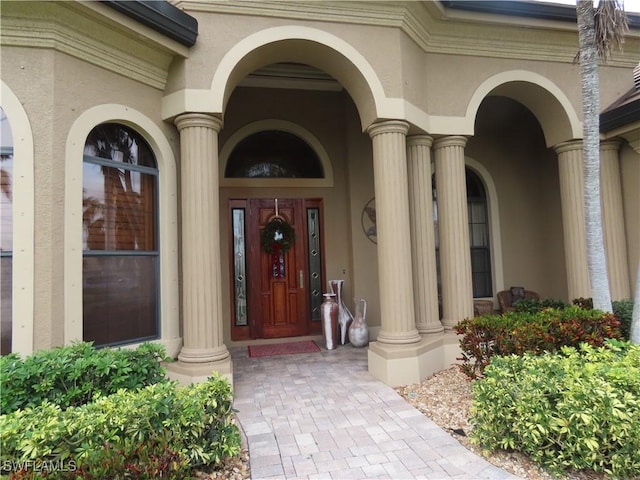 view of property entrance