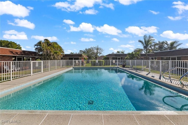 view of pool