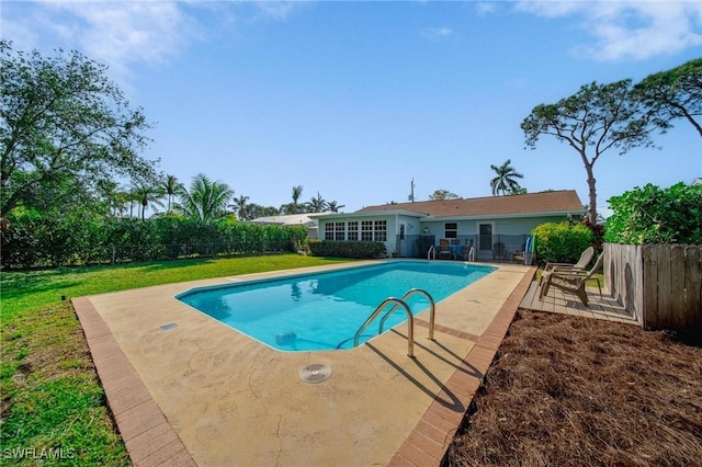 2484 10th St N, Naples, FL 34103 - view of pool featuring a patio