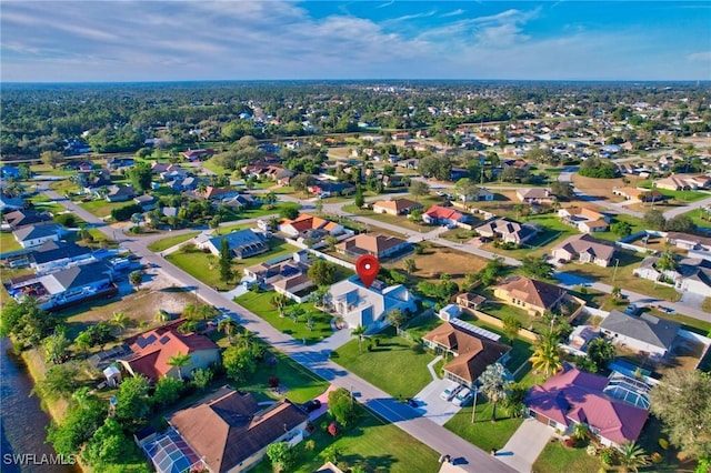 aerial view