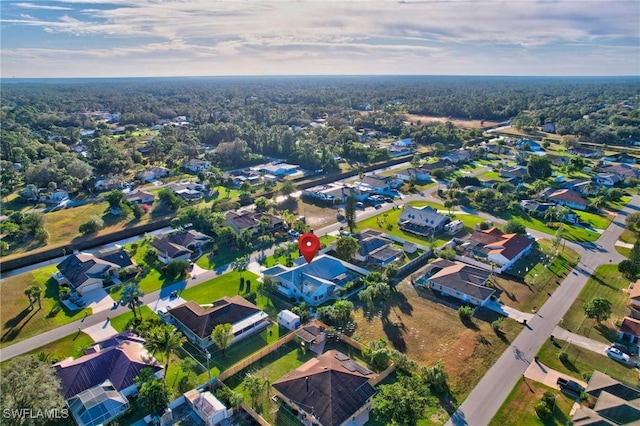 drone / aerial view