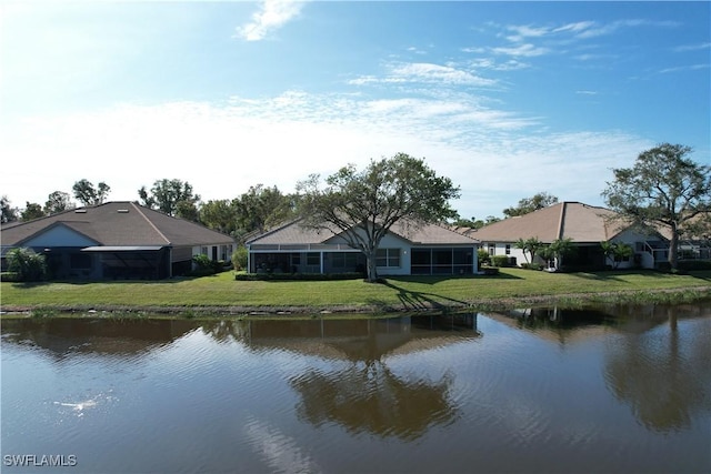 property view of water