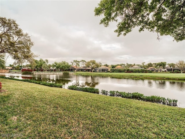 property view of water