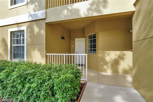 view of entrance to property