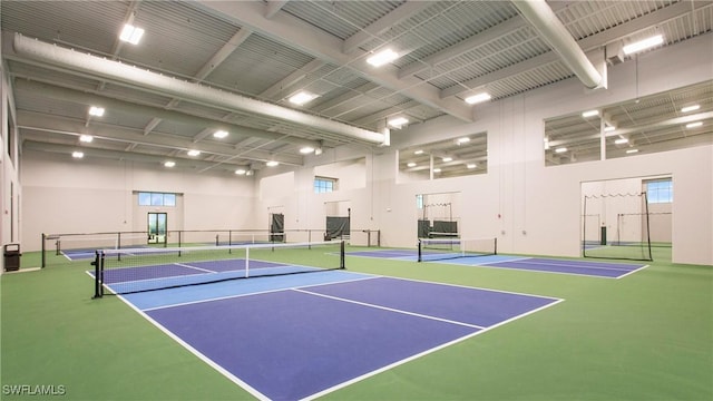 view of sport court featuring community basketball court