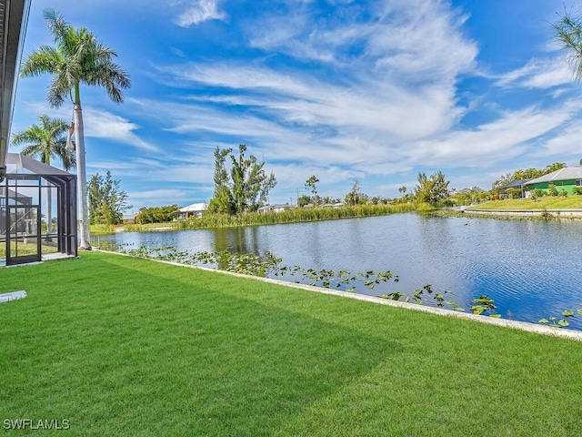 property view of water