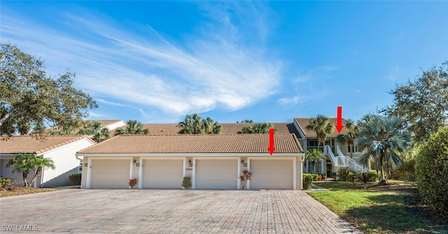 view of ranch-style home