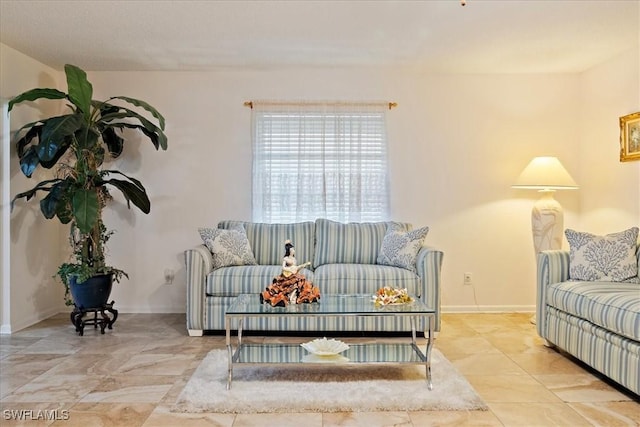 view of living room