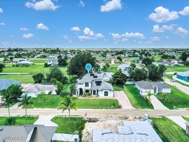 birds eye view of property featuring a residential view