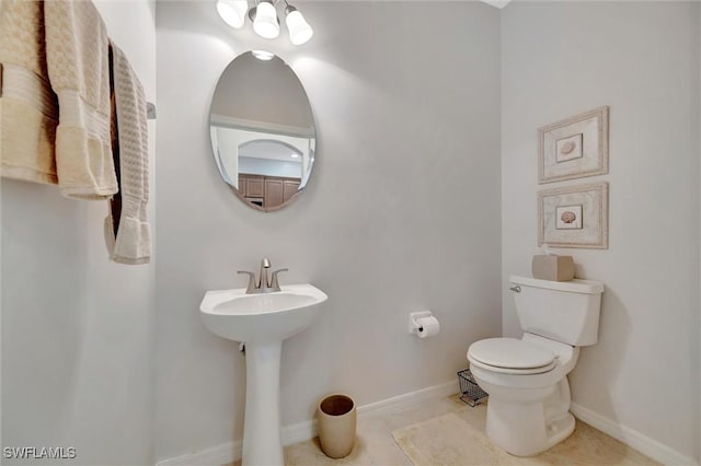 4350 Lazio Way Unit 1102, Fort Myers, FL 33901 - bathroom featuring toilet and tile patterned flooring