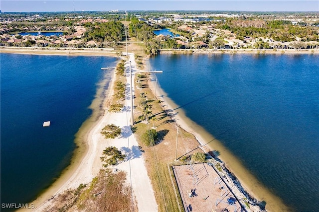 5471 Harborage Dr, Fort Myers, FL 33908 - drone / aerial view with a water view
