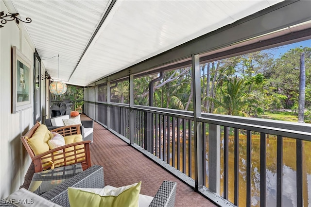 2511 Estey Ave Unit E4, Naples, FL 34104 - view of sunroom