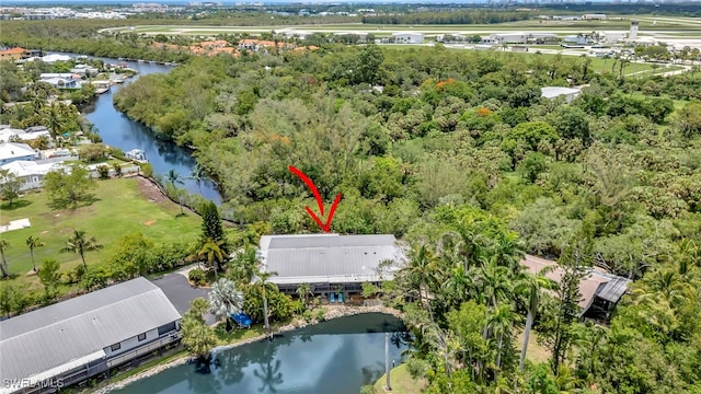 2511 Estey Ave Unit E4, Naples, FL 34104 - drone / aerial view of a large body of water