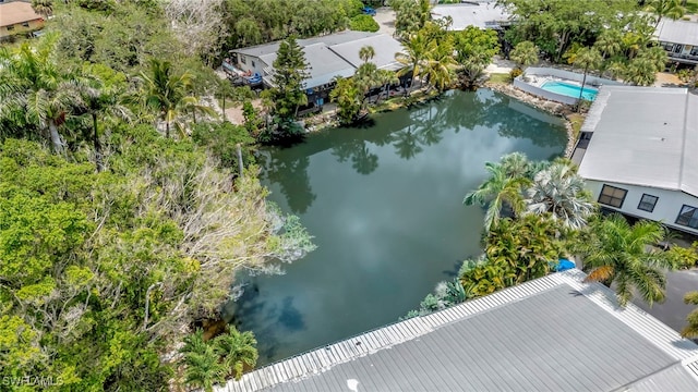 2511 Estey Ave Unit E4, Naples, FL 34104 - drone / aerial view of a large body of water