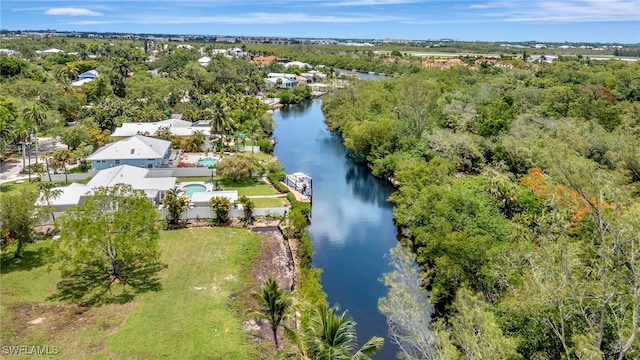 2511 Estey Ave Unit E4, Naples, FL 34104 - drone / aerial view of a nearby body of water