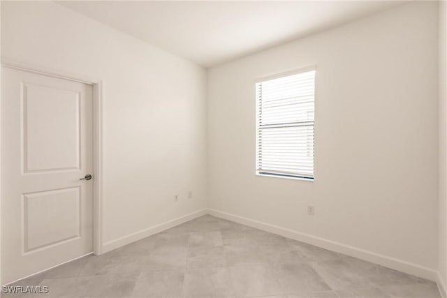 view of unfurnished room