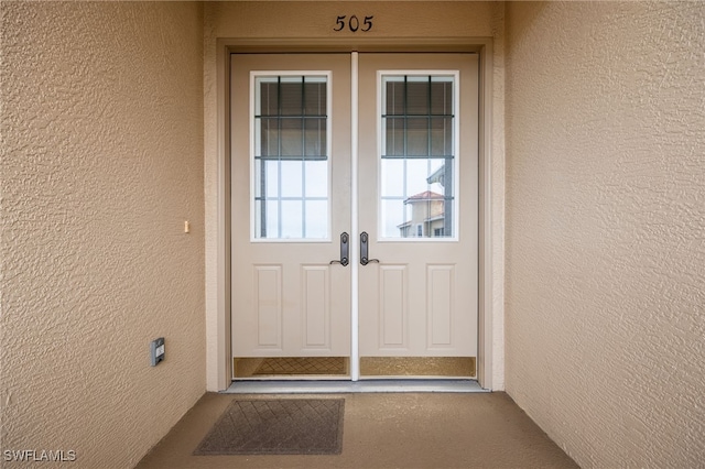 view of property entrance