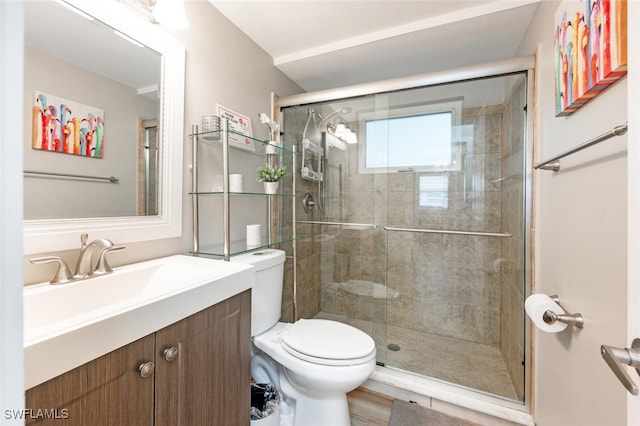532 4th Ave S Unit 2, Naples, FL 34102 - bathroom with vanity and a stall shower