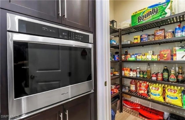 view of pantry