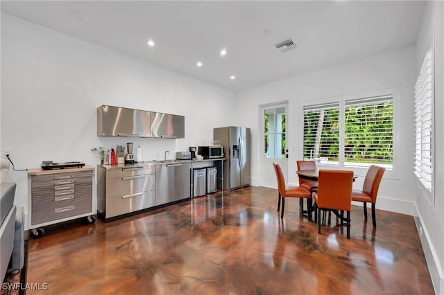 kitchen featuring stainless steel appliances