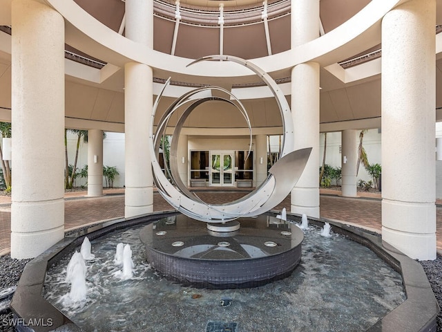 view of community lobby