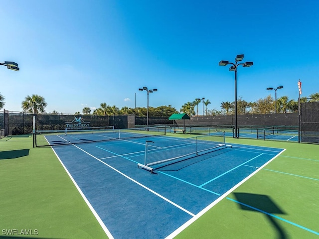 view of sport court with basketball court