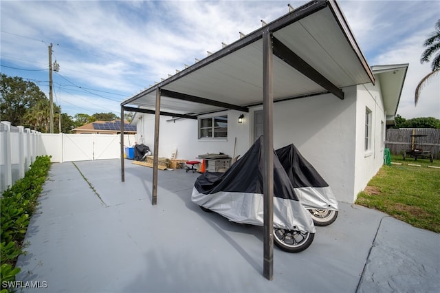 view of patio