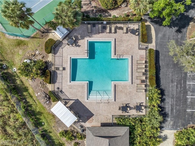 5960 Grey Fox Run, Fort Myers, FL 33912 - view of subject property featuring a pool area