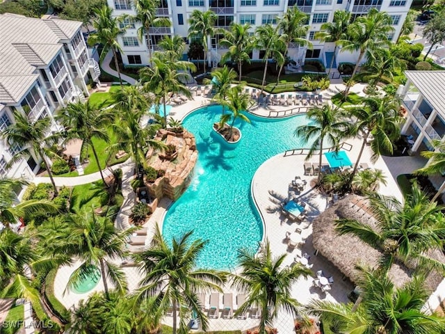 view of community pool