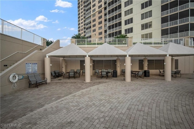 view of patio / terrace with an outdoor hangout area