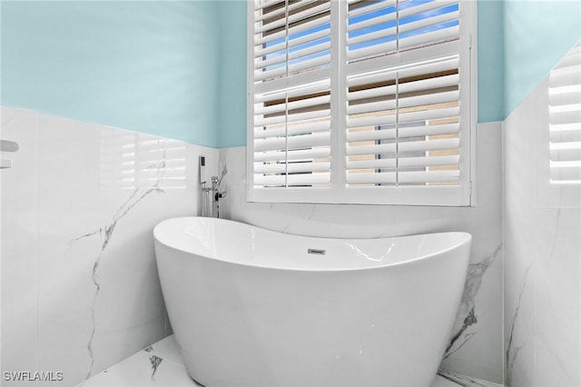 bathroom with a bathtub